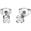 BLISS La collezione desire di bliss propone orecchini punto luce in oro bianco 18kt, impreziositi da diamanti bianchi da 0,08 carati, colore g e purezza si. La chiusura a farfallina assicura praticità e comfort, ideale per valorizzare ogni look …