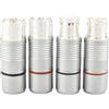 No 4 Connettori XLR Femmina In Rame Tellurio Placcato , Connett5939