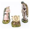 Frisa Presepi Natività tre Pezzi - h 10 cm