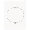 Diamanta Bracciale in oro bianco con diamanti Simply Diamonds, 0,05 carati - Argento
