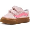 Vans Old Skool V RCP1T1 Color Theory Checkerboard Giallo Bianco Bambino Sneakers Strappi Scacchi