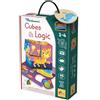 LISCIANI Montessoribaby legno cubes and logic 2 in 1