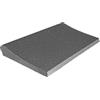 Bordo perimetrale per piscina SABBIATO - color grigio, sezione dritta
