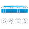 Piscina fuoriterra tubolari LAGUNA BASIC SENIOR 6,80x3,80 m - h.125 cm