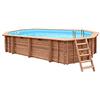 Piscina in legno fuori terra JARDIN 727