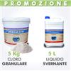 5 Kg Cloro granulare + 5 L Svernante