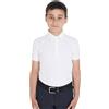 Equestro Polo bambino da concorso slim fit quattro bottoni