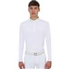 Equestro Polo concorso uomo Ridertechnology 2.0 manica lunga bottoni