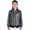 Equestro Impermeabile bambini cappuccio e zip antivento