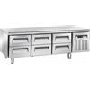 Tavolo refrigerato a 6 cassetti - Temp. -2°/+8°C - Cm. 180,3x70x65H