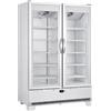 Frigo vetrina Bibite. Lt. 1147 - Dim.cm. 135x73,4x203,5H. - Porte a battente