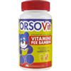 Montefarmaco OrsoVit 60 Caramelle Gommose al Gusto Frutta - Integratore DI Vitamine Per Bambini