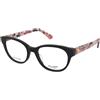 Kate Spade KS SHARLA 2 807 | Occhiali da Vista Graduati | Plastica | Ovali / Ellittici | Nero | Adrialenti
