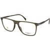 David Beckham DB 1249 4C3 | Occhiali da Vista Graduati | Plastica | Rettangolari | Verde | Adrialenti