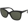 Serengeti Agata SS001003 | Occhiali da Sole Graduati o Non Graduati | Plastica | Cat Eye | Nero | Adrialenti