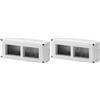 GEWISS CONTENITORE 6 3X2 POSTI ORIZZ. PROT (Confezione da 2)
