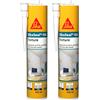 Sika - SikaSeal-158 Texture, Bianco - Sigillante acrilico a effetto intonaco - Riempimento fessure, buchi - Pronto all'uso - Per interno e esterno - 310ml (Confezione da 2)
