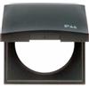 Berker Hager B. Mobil - Cornice con coperchio + scritta IP44 pregiata antracite