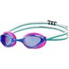 ARENA Occhialini da nuoto unisex Python Racing, per uomini e donne, anti-appannamento, nessuna perdita, massimo comfort, doppia cinghia, lenti a specchio/non a specchio
