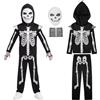 Get Trend Halloween Costume Bambino e Bambina Travestimento Spaventoso per Feste, Dolcetto o Scherzetto, Giullare, Demone, Gladiatore, Clown e Mietitore Scheletro Vestito Carnevale, Idee Regalo