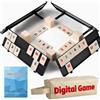 HTGWCG Gioco da Tavolo Rummy Classico con 4 Banchetti Pieghevoli | Borsa da Viaggio Inclusa, Classico Rummy Gioco Portatile,Giochi da Tavolo, Per Adulti