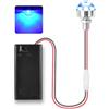 KATELUO Luci a LED in Miniatura per Case Delle Bambole, Mini Luci LED a Batteria | Mini Luce a LED con Supporto per Batteria, Micro Luci LED per Modellismo, Case Delle Bambole, Scene in Miniatura, Vetrine