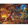 AveJoys Puzzle di Natale per Adulti 1000 Pezzi Babbo Natale 70 x 50 cm Puzzle di Natale per Adulti Sfida Educativa 1000 Pezzi Puzzle di Natale