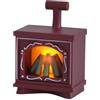 KATELUO Caminetto in Miniatura LED, Camino Miniatura Camino per casa delle bambole | Caminetto per Casa Delle Bambole con Illuminazione a LED, Camino in Miniatura 1:12 Mobili In Miniatura per Casa Delle Bambole