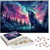Feionnug Puzzle 6000 Pezzi per Adulti Bambini, Puzzle Aurora in Legno per Adulti, Puzzles Paesaggio Impegnativi, Giochi Educativo per Famiglie, Rompecapo con Scatola per Decorazioni Casa, Regalo Donna, -6960
