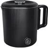 BOLLITORE ELETTRICO NERO TECHNO COLLECTION 0,8 LT INOX/PP