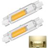 Dvnoua R7S LED 78mm Dimmerabile 20W, Lampadina R7S LED 78mm Equivalenti a 200W Lampada Alogene, Lampada R7S LED Bianco Naturale 4000K, 2000LM Nessun Sfarfallio, Illuminazione Fascio 360°, 2 Pezzi