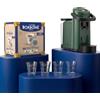 CAFFÈ BORBONE Macchina per Caffè Espresso a Cialde Simplymoon Verde + 50 Cialde Compostabili Miscela Blu - Corpo 8.5 + 8 bicchierini in vetro