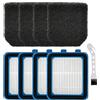 MQWDGJ Set di 8 filtri per AEG QX6 QX7 QX8-2 ASKW1, filtri di ricambio compatibili con Electrolux Well Q6 Q7 Q8, 4 prefiltri + 4 filtri igienici + 1 spazzola per la pulizia, accessori per aspirapolvere