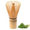 Admygo 1 Pezzi Frusta di bambù per il tè Matcha, Miscelazione Manuale, Riutilizzabile, Frusta in Bambù Naturale Chasen Tradizionale a 100 Bastoncini Matcha for Tea Ceremony Tea Drinking