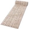 Mazovia Tappeto Runner Corridoio 70x150cm Crema Astratto Pelo Corto | Tappeto Runner Cucina Camera da Letto Beige Riscaldamento a Pavimento Venduto al Metro Anallergico Robot Aspirapolvere