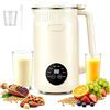 Normodic 9 in 1 Macchina Latte Vegetale 1,6L Macchina per Latte di Soia e Mandorla | Latte Vegetale Macchina con Autopulente e 1-18 Timer, 800W, Prepara latte vegetale senza lattosio, latte di avena, succo ecc.