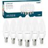Linkind Lampadina LED E14, 5,9 W = 60 W 806 lm 2700 K, candela C35/B35 | Classe energetica D, durata di vita di 25000 ore, CRI ≥ 80, non dimmerabile, 220-240 V, ideale per lampadari e lampade da