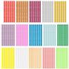 XUIIOSOOKP 100 Pz Stick di Colla a Caldo 7mm x 100mm | Bastoncini per Pistole a Collas Multicolore ad Asciugatura Rapida, Bastoncini di Colla per Pistola, Fai da Te, Riparazione