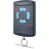 XDTKML 868,3 MHz trasmettitore manuale 1 pezzo telecomando per porta del garage Hörmann HSM4 868 HSE2 HS4 HSM2 compatibile con azionamenti per porta del garage a 4 tasti, clonazione di ricambio per porta del