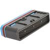 senza AERATORE RETTANGOLO 40X10 MM mm 40x10