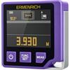 Ermenrich Verk LQ60 3-in-1 Inclinometro Digitale con Metro Laser 100M | Livella a Bolla Elettronica Misure di Area/Volume/Angoli, 2.4 LCD, Batteria al Litio USB-C, per Falegnameria, Fai da Te