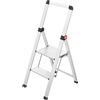 Hailo Selekta by Hailo | Scala di sicurezza in alluminio | DK40 Basic Design | Supporto per salire a 2 livelli