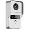 GNURBDILFO 1080P 10 Pollici 7 Colori Touch Screen Wireless Videocitofono WiFi Smart TUYA Kit Citofono Domestico per Accesso RFID Spina UE