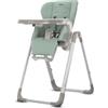 Inglesina My Time Seggiolone Pappa, Mint, Reclinabile dalla Nascita ai 36 Mesi, Pieghevole, Design Moderno, Comfort e Igiene Massimi