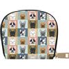 YWSOTRE Cane modello ritratti Bulldog francese, Custodia per carte in pelle PU Elegante porta carte di credito Porta carte di credito