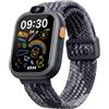 BIGGERFIVE Smartwatch Bambini Bambina 3-14，1,8 Fitness Tracker Orologio | Contapassi, Frequenza Cardiaca, Resistente all'Acqua IP68, Monitor del Sonno, Giochi Puzzle, Musica, video e foto
