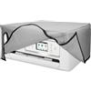 kwmobile Copertina Antipolvere Compatibile con Pixma TS7750i - Copri Stampante - Copertura Protettiva - Fodera in grigio chiaro