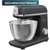 ELECTROLUX - Create 5 Robot da Cucina E5KM1-4BPT con Capacità 5 Litri 6 Velocità Potenza 1200 W Colore Nero - SPEDIZIONE GRATUITA