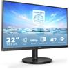 Philips V Line 221V8A/00 Monitor PC 54,6 cm (21.5) 1920 x 1080 Pixel Full HD LED Nero