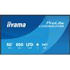 iiyama iiyama LH5066UHSB-B1AG visualizzatore di messaggi Pannello piatto per segnaletica digitale 127 cm [50] LCD Wi-Fi 800 cd/mÂ² 4K Ultra HD Nero Processore integrato Android 24/7 (iiyama LH5066UHSB-B1AG Signage Display 127 cm [50] Wi-Fi) …